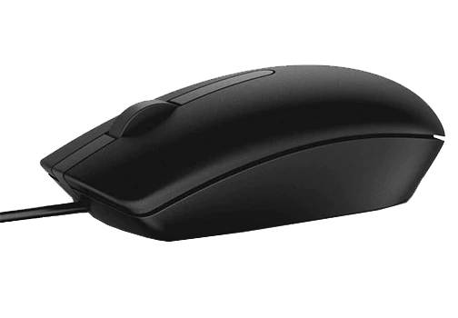 Dell Wired Mouse - MS116 - Black