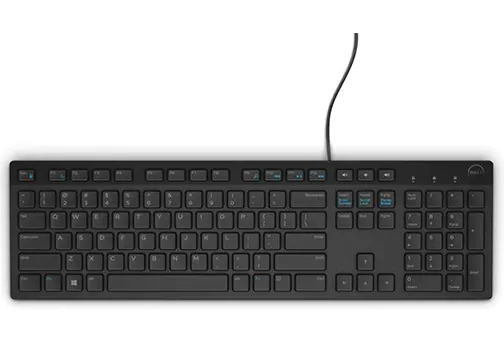 Dell Wired Keyboard - KB216 - Black