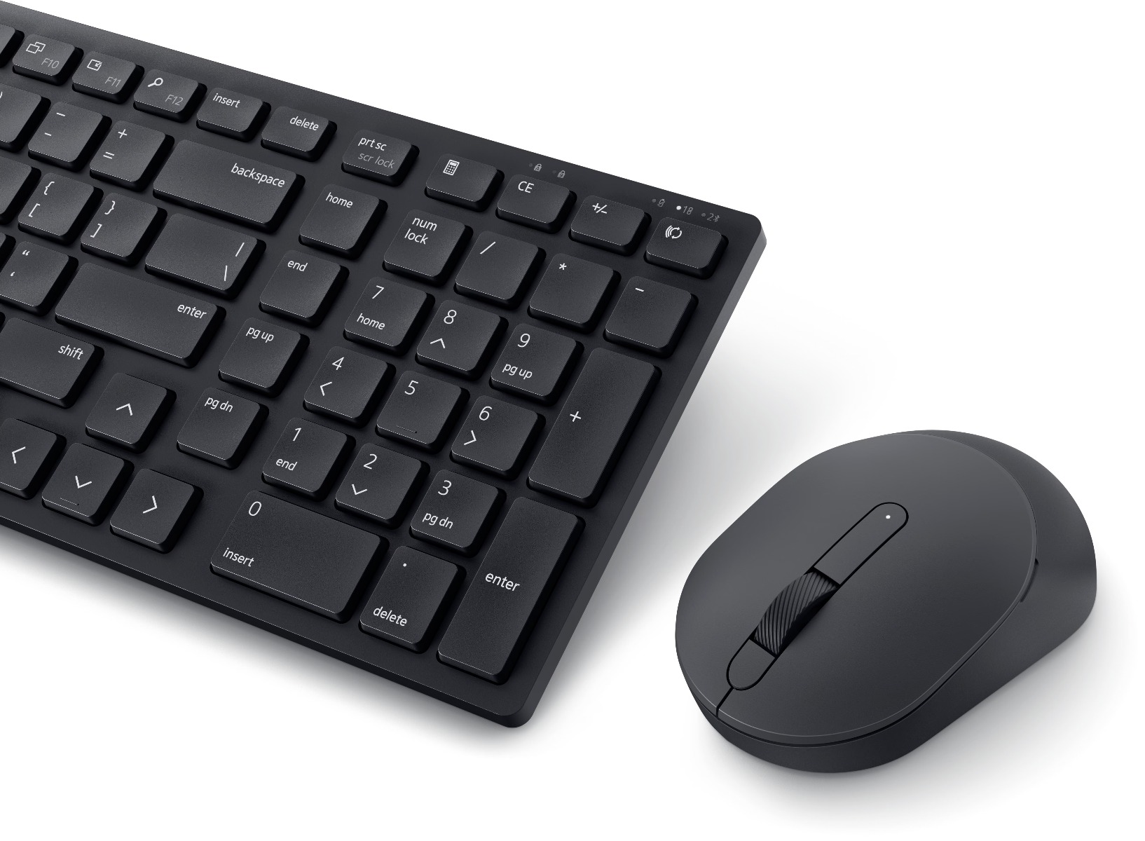 Dell Pro Compact Silent Keyboard and Mouse - KM555 -International English