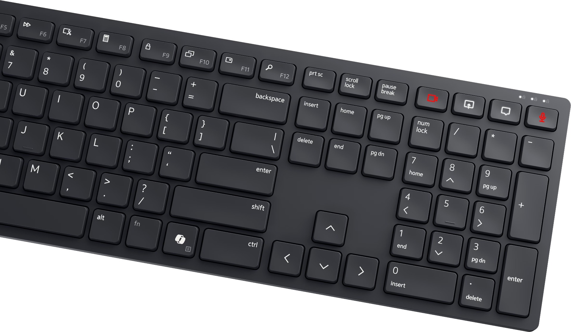 Dell Pro Silent Wired Collaboration Keyboard - KB525C - US International