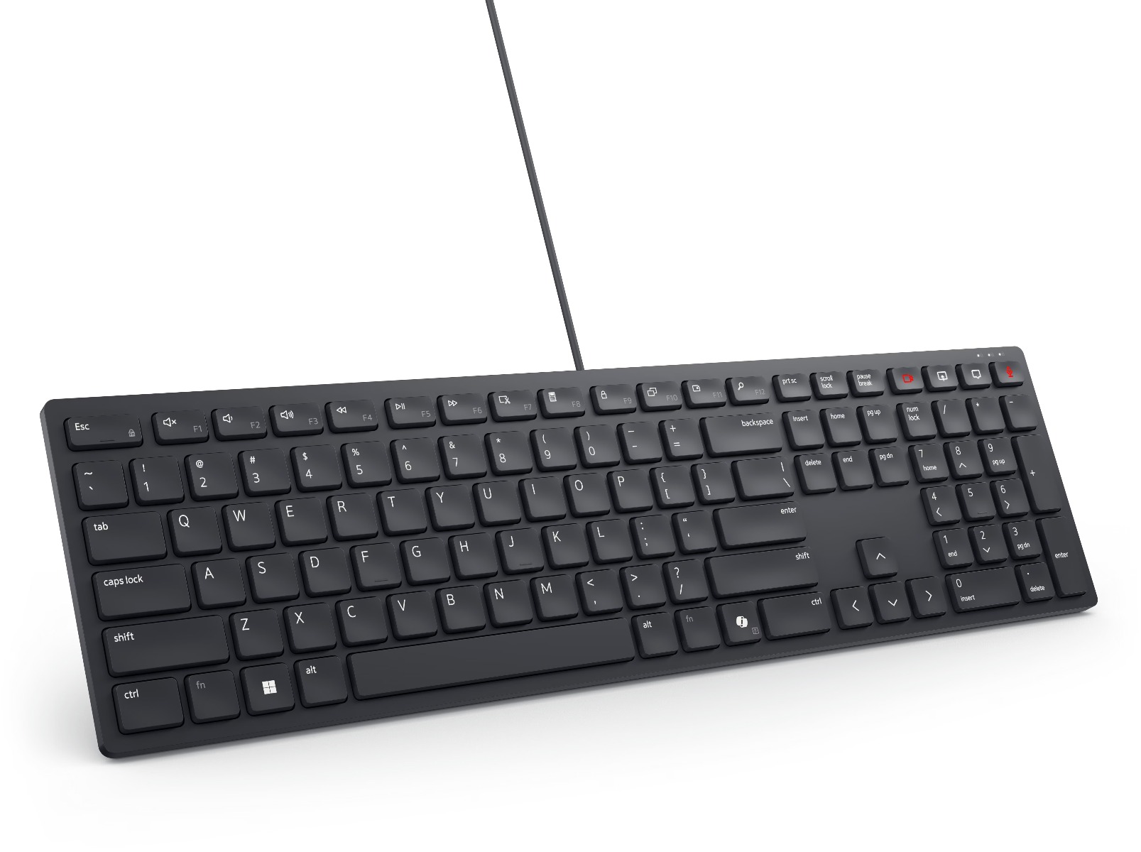 Dell Pro Silent Wired Collaboration Keyboard - KB525C - US International