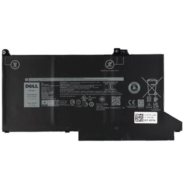 Dell 3-cell 42 Wh Lithium Ion Replacement Battery for Select Laptops