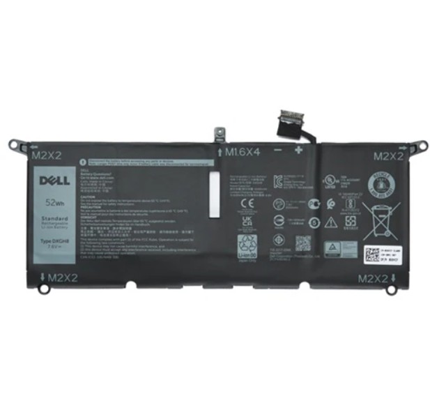 Dell 4-cell 52 Wh Lithium Ion Replacement Battery for Select Laptops