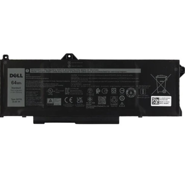 Dell 4-cell 64 Wh Lithium Ion Replacement Battery for Select Laptops