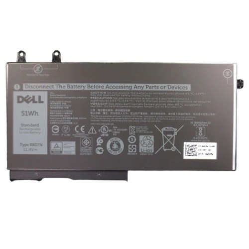 Dell 3-cell 51 Wh Lithium Ion Replacement Battery for Select Laptops