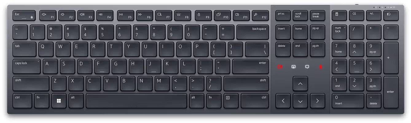 Dell Pro Premium Collaboration Keyboard - KB900 - US International