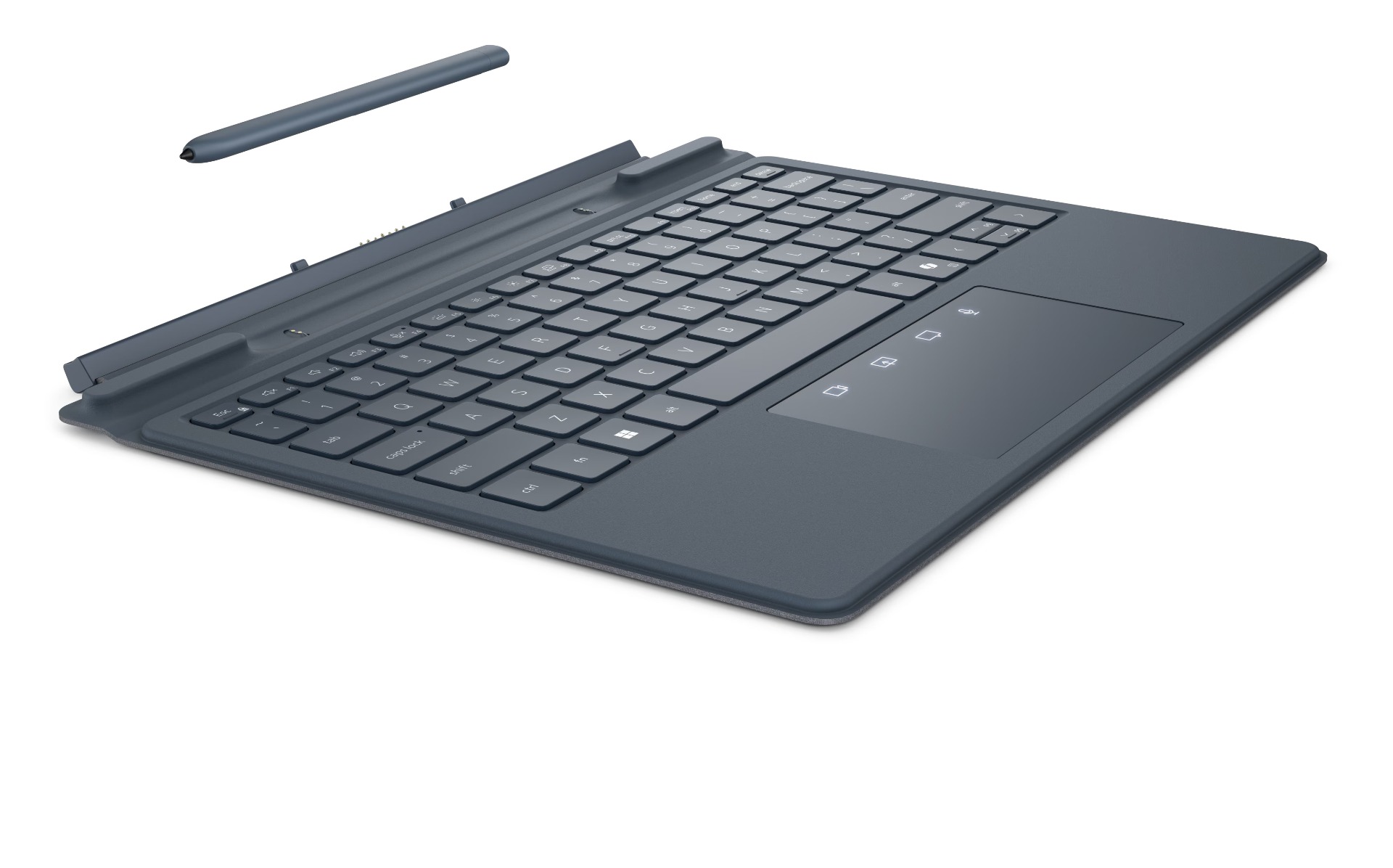 Latitude 7350 Detachable Collaboration Keyboard and Active Pen - International English